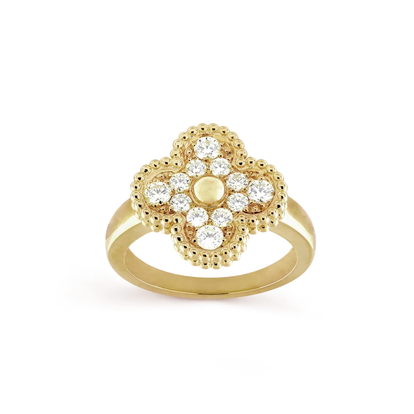 [Lunabriance]CLOVER DIAMOND RING