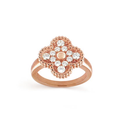 [Lunabriance]CLOVER DIAMOND RING