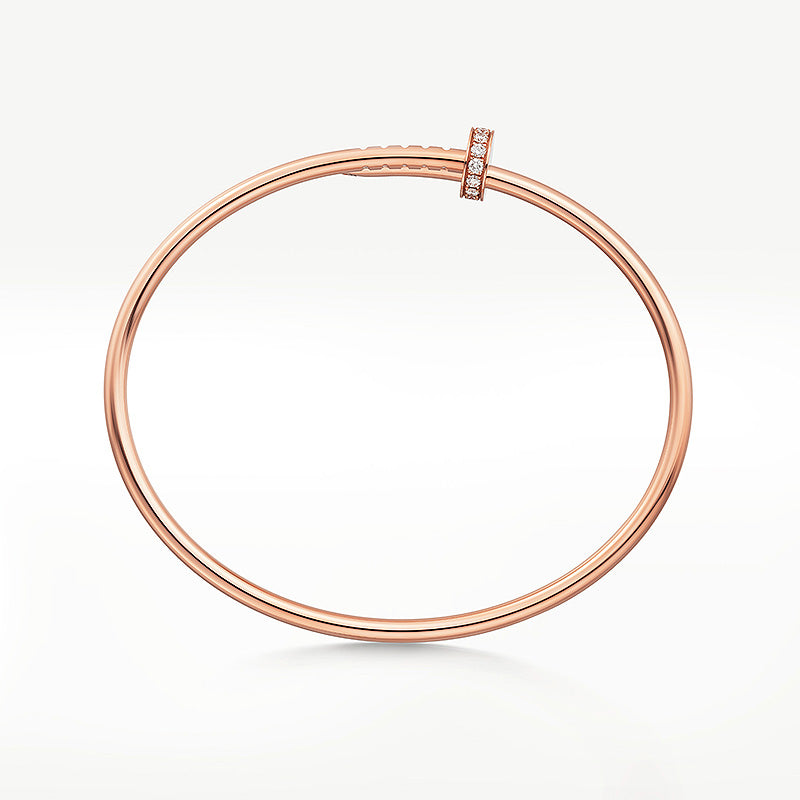[Lunabriance]JUSTE BRACELET 2.5MM DIAMONDS