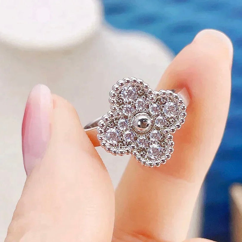 [Lunabriance]CLOVER DIAMOND RING