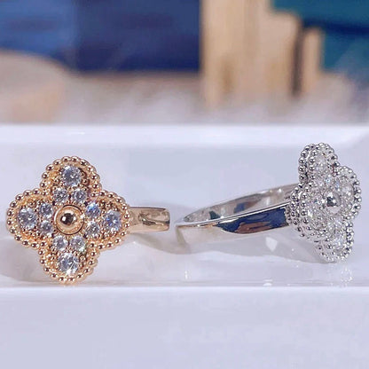 [Lunabriance]CLOVER DIAMOND RING