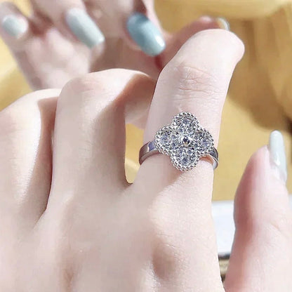 [Lunabriance]CLOVER DIAMOND RING