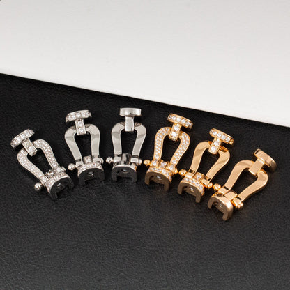 [Lunabriance]FORCE LARGE HORSESHOE NO DIAMOND BRACELET SILVER