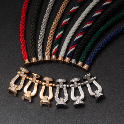 [Lunabriance]FORCE LARGE HORSESHOE NO DIAMOND BRACELET SILVER