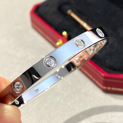 [Lunabriance]LOVE BRACELET 6.1MM 10 DIAMONDS