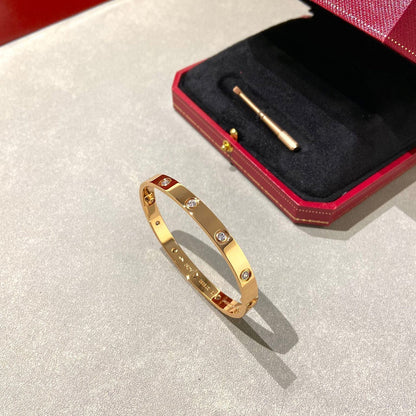 [Lunabriance]LOVE BRACELET 6.1MM 10 DIAMONDS