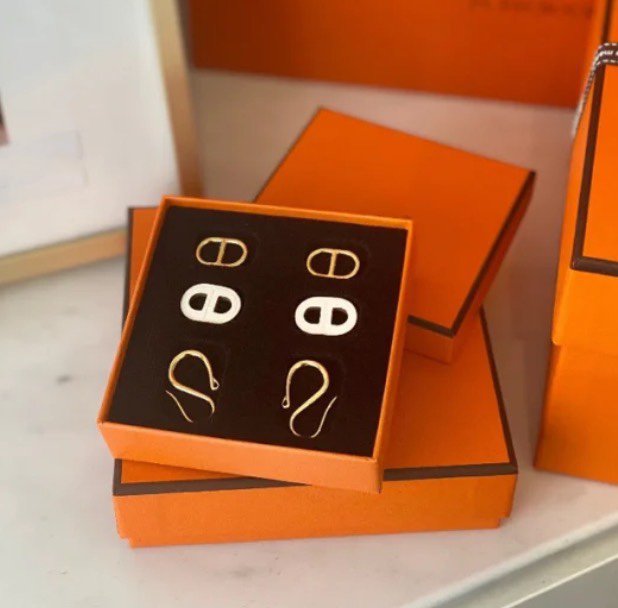 [Lunabriance]HM O'MAILLON GOLD EARRINGS