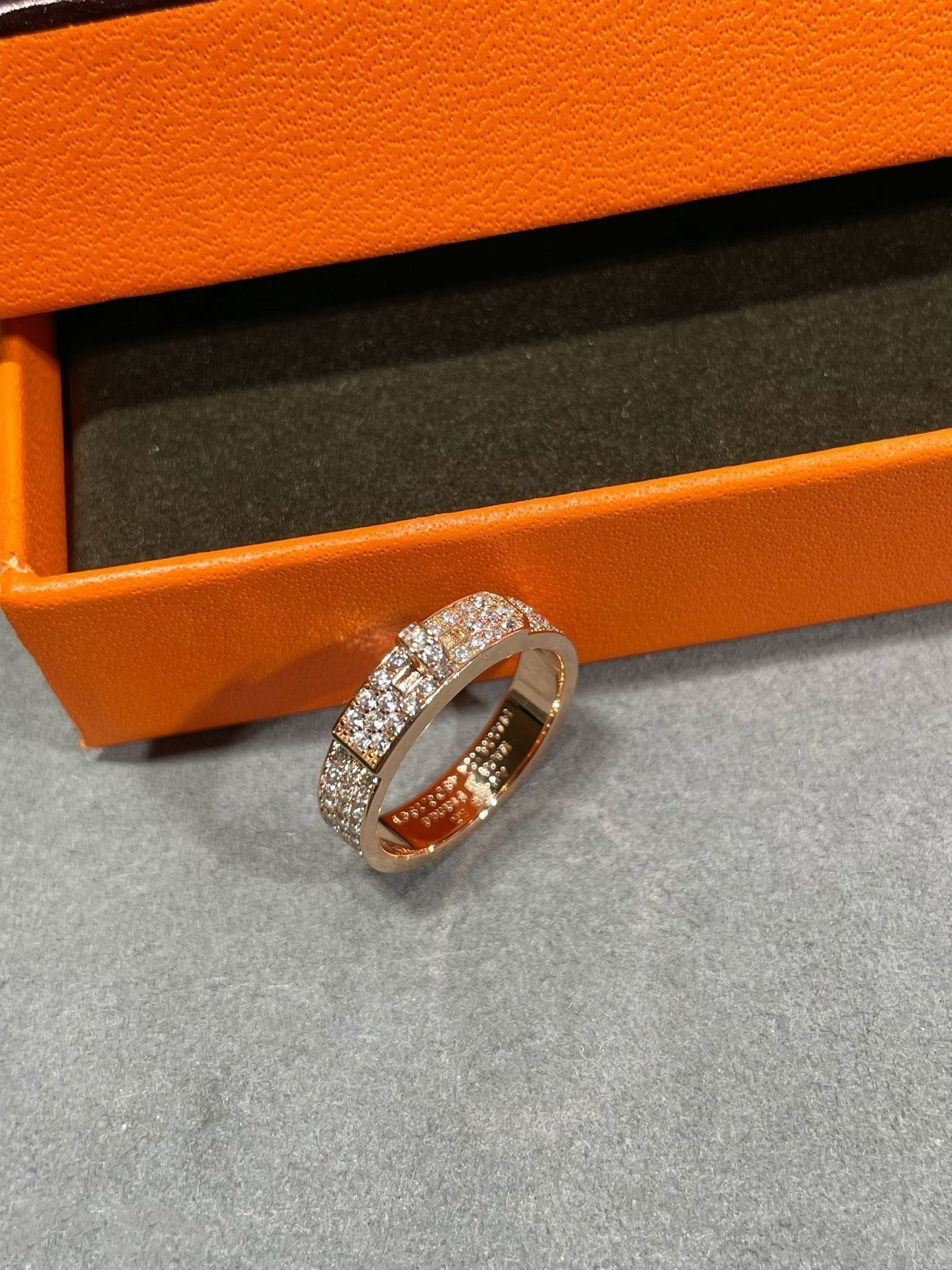 [Lunabriance]KELLY PINK GOLD DIAMOND RING