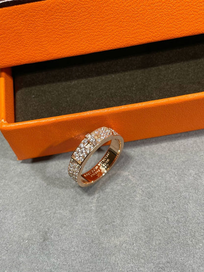 [Lunabriance]KELLY PINK GOLD DIAMOND RING