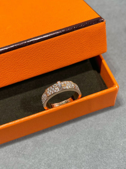 [Lunabriance]KELLY PINK GOLD DIAMOND RING
