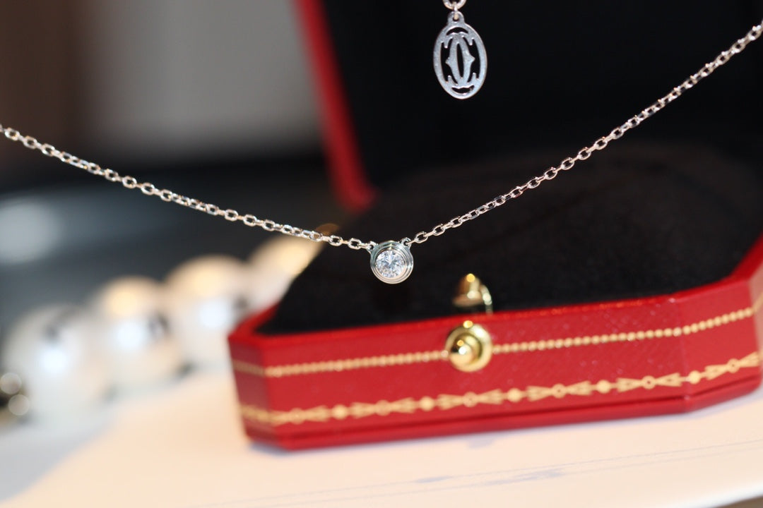 [Lunabriance]DAMOUR DIAMOND NECKLACE