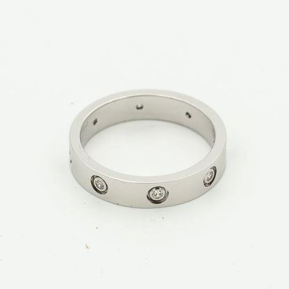 [Lunabriance]LOVE RING 3.6MM 8 DIAMONDS