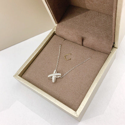 [Lunabriance]JEUX DE DIAMOND NECKLACE