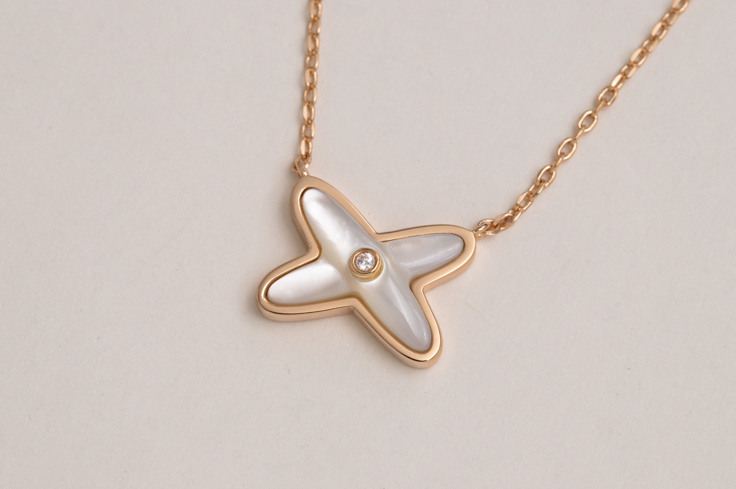 [Lunabriance]JEUX DE NECKLACE 1 DIAMOND