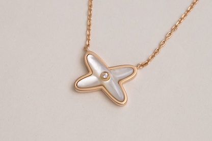 [Lunabriance]JEUX DE NECKLACE 1 DIAMOND