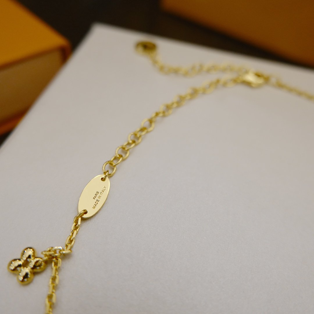 [Lunabriance]BLOOMING SUPPLE NECKLACE BRASS