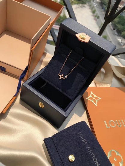 [Lunabriance]BLOSSOM PENDANT PINK GOLD AND DIAMOND