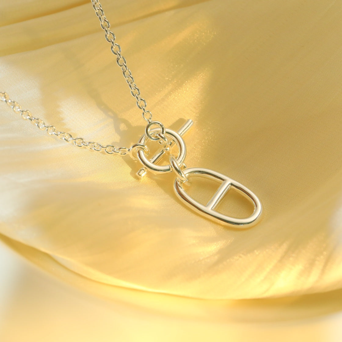 [Lunabriance]HM CHAINE D'ANCRE PENDANT NECKLACE STERLING SILVER
