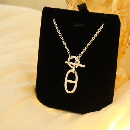 [Lunabriance]HM CHAINE D'ANCRE PENDANT NECKLACE STERLING SILVER