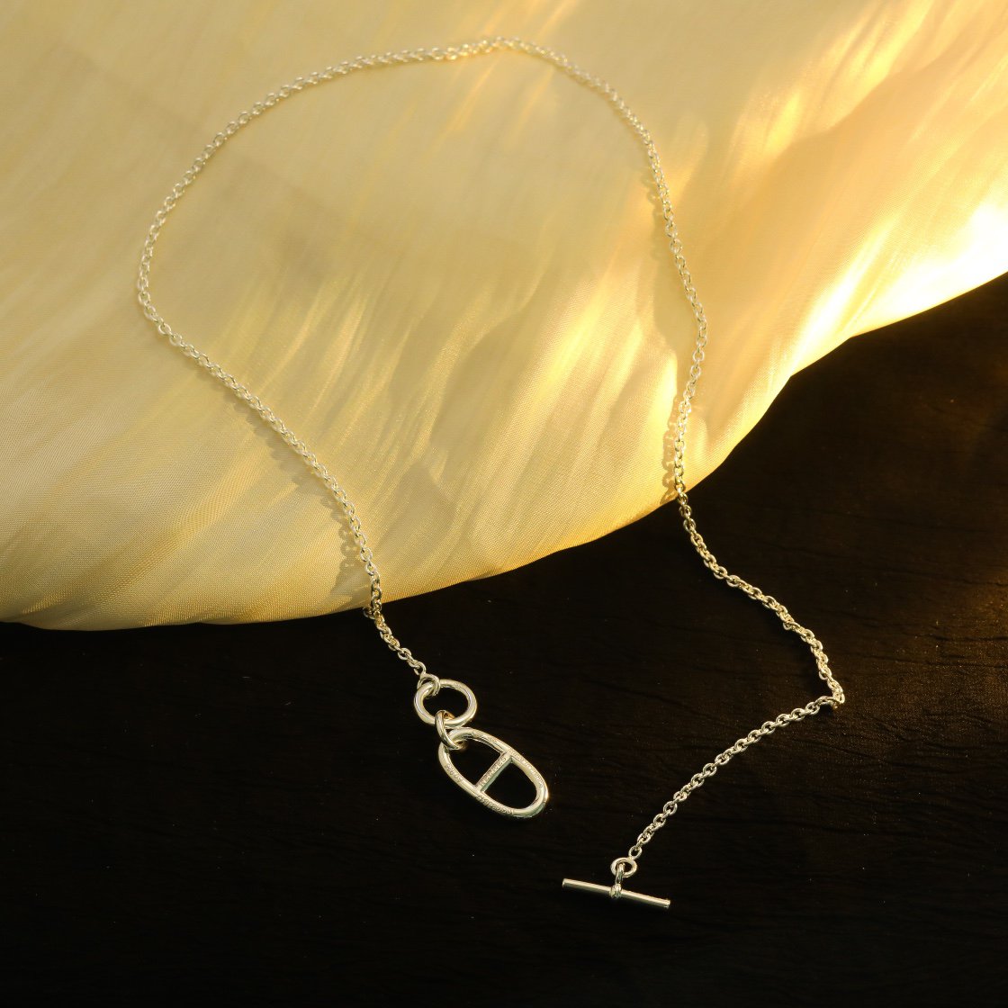 [Lunabriance]HM CHAINE D'ANCRE PENDANT NECKLACE STERLING SILVER