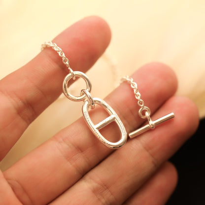 [Lunabriance]HM CHAINE D'ANCRE PENDANT NECKLACE STERLING SILVER