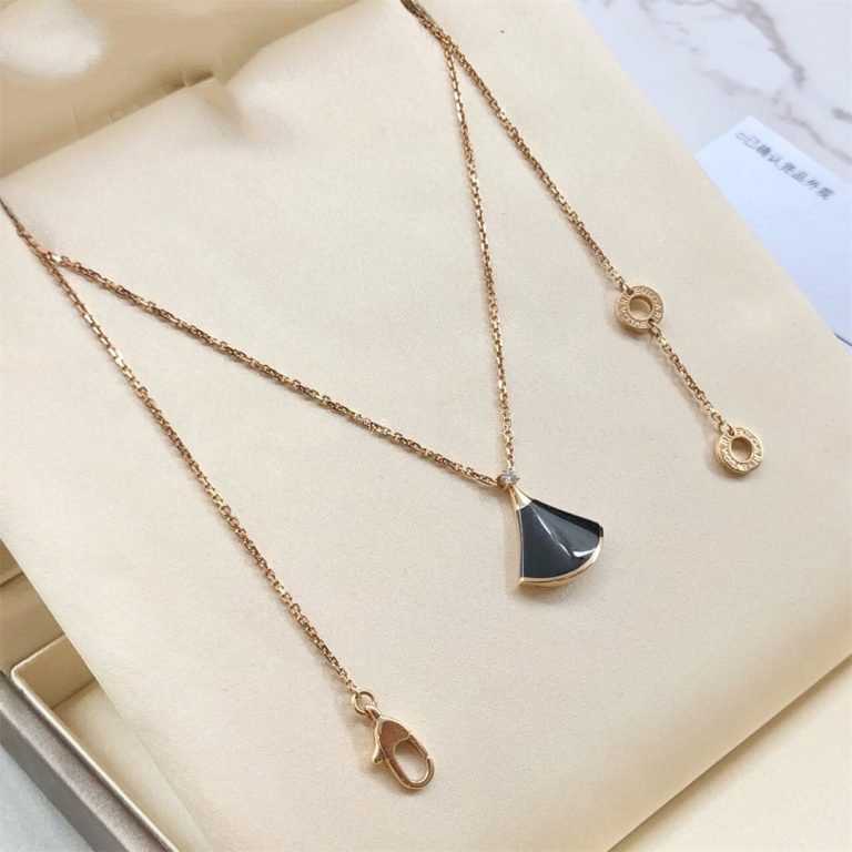 [Lunabriance]DREAM NECKLACE ONYX 1 DIAMOND