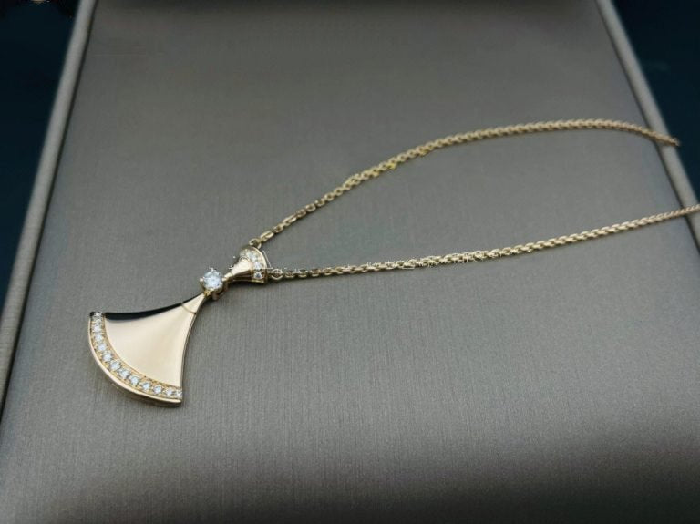 [Lunabriance]DREAM NECKLACE PINK GOLD DIAMOND