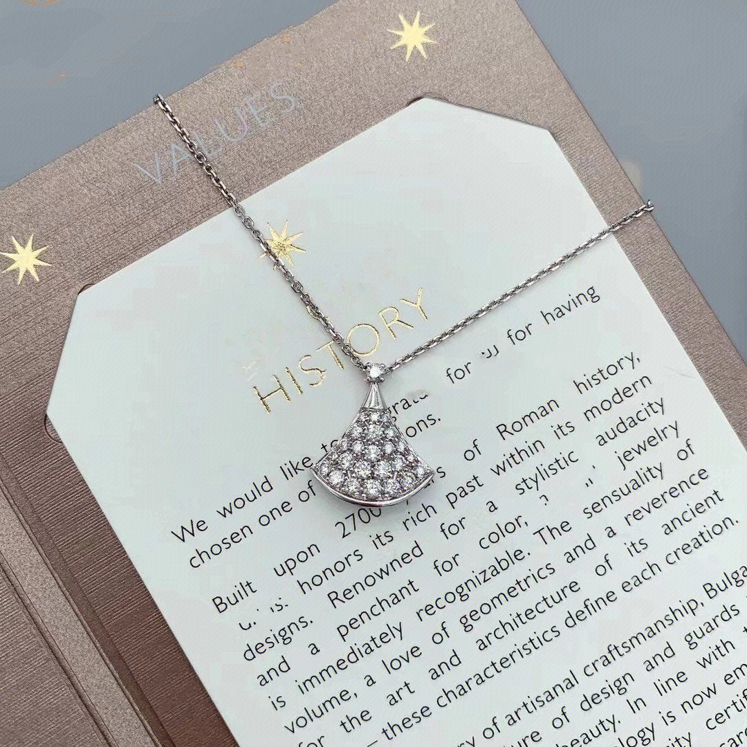 [Lunabriance]DREAM NECKLACE SILVER DIAMOND