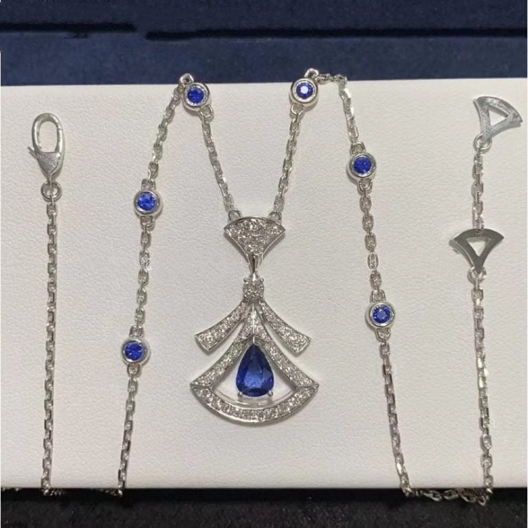 [Lunabriance]DREAM NECKLACE AGATE DIAMOND SILVER