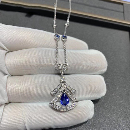 [Lunabriance]DREAM NECKLACE AGATE DIAMOND SILVER