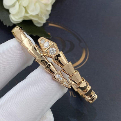 [Lunabriance]SERPENTI BRACELET DIAMONDS PINK GOLD