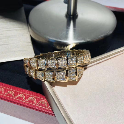 [Lunabriance]SERPENTI BRACELET 8MM GOLD DIAMOND
