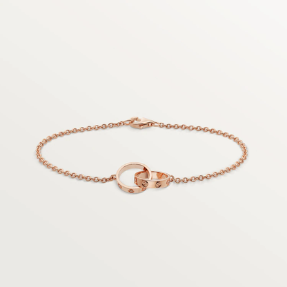 [Lunabriance]LOVE BRACELET DOUBLE RING