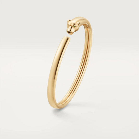 [Lunabriance]PANTHERE GOLD OPEN BRACELET