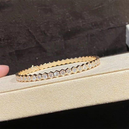 [Lunabriance]BEE LOVE GOLD BRACELET FULL DIAMOND