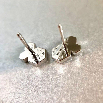 [Lunabriance]BEE LOVE SILVER DIAMOND EARRINGS