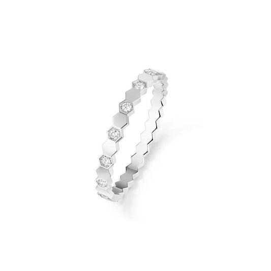 [Lunabriance]BEE LOVE RING SILVER DIAMOND