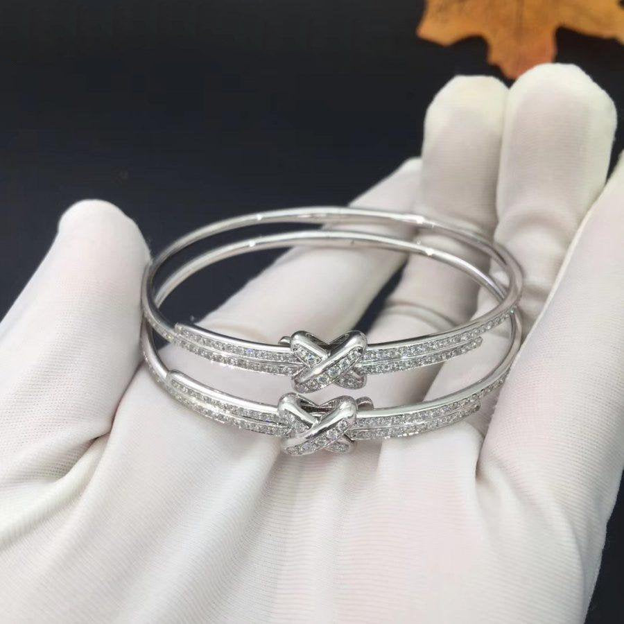 [Lunabriance]JEUX DE BRACELET DIAMONDS SILVER