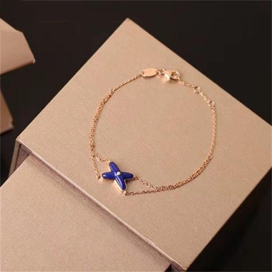 [Lunabriance]Hollow Design Four-Leaf Clover Flower Shape Ring