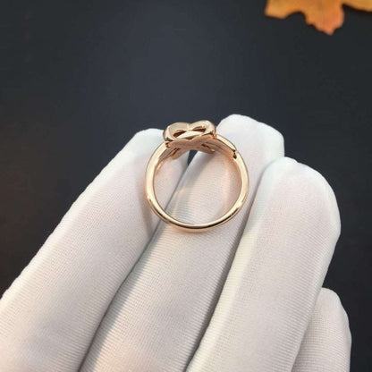 [Lunabriance]JEUX DE PINK GOLD DIAMOND RING