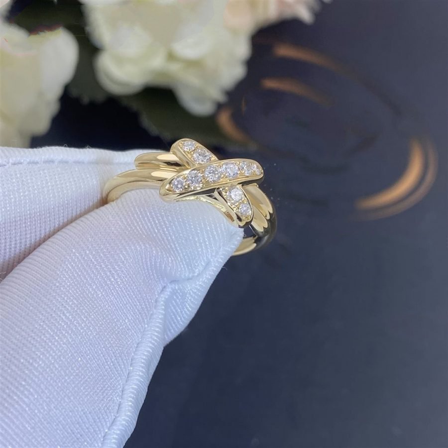 [Lunabriance]JEUX DE GOLD DIAMOND RING