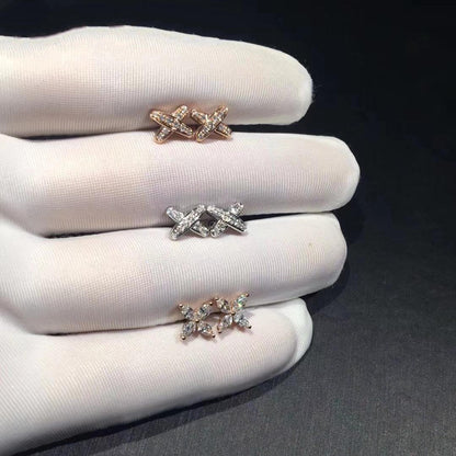 [Lunabriance]JEUX DE DIAMOND EARRINGS