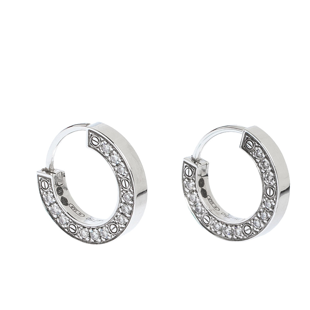 [Lunabriance]LOVE DIAMOND EARRINGS