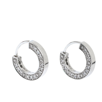 [Lunabriance]LOVE DIAMOND EARRINGS