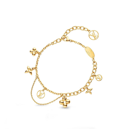 [Lunabriance]BLOOMING PINK GOLD MOP BRACELET