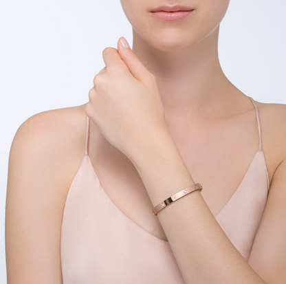 [Lunabriance]LOVE BRACELET 6.1MM 4 DIAMONDS