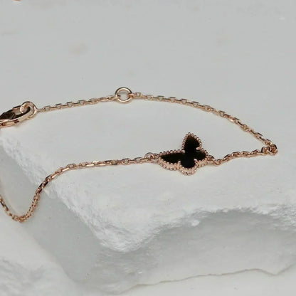 [Lunabriance]BUTTERFLY ONYX  BUTTERFLY BRACELET