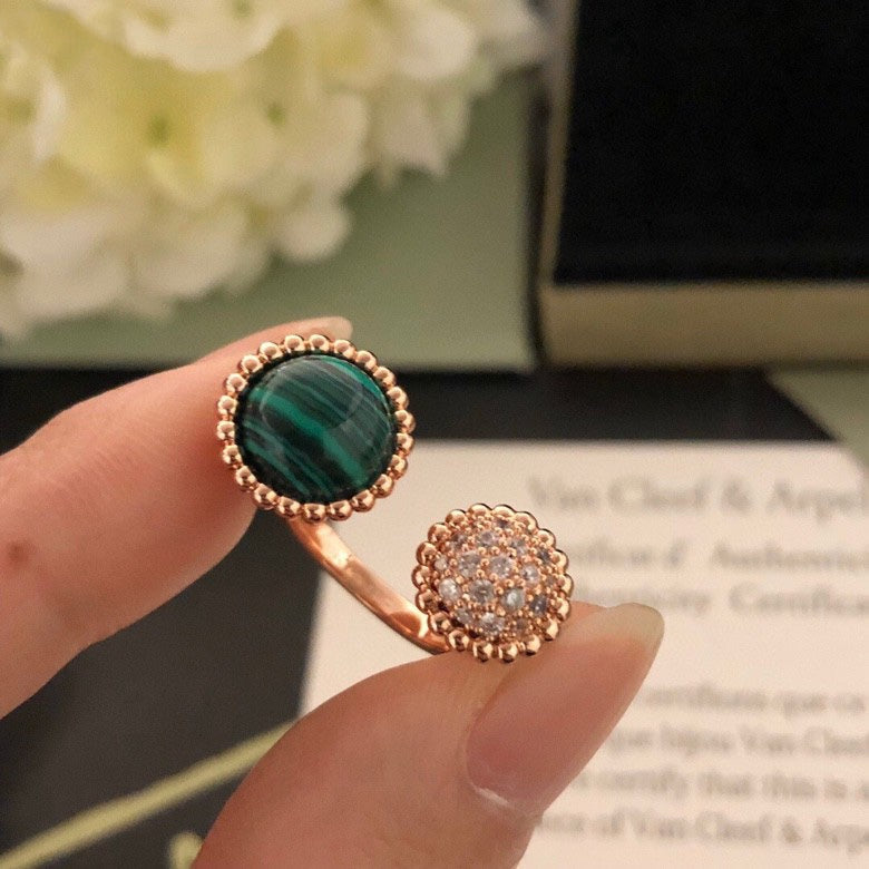 [Lunabriance]PERLEE COULEURS DIAMOND ROSE GOLD BETWEEN THE FINGER RING