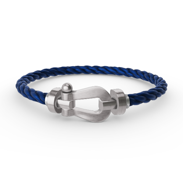 [Lunabriance]FORCE LARGE HORSESHOE NO DIAMOND BRACELET SILVER