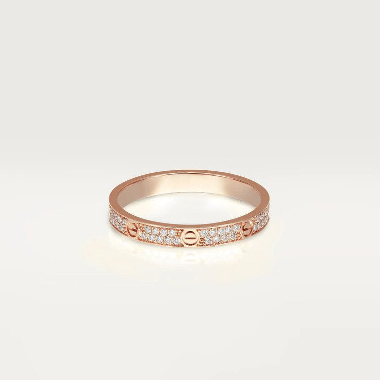 [Lunabriance]LOVE RING 2.65MM DIAMOND